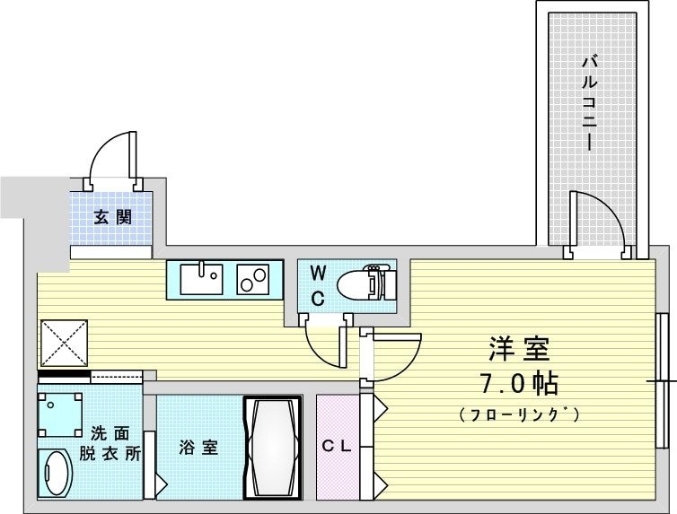 フジパレスＪＲ淡路駅東の物件間取画像