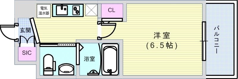 セレニテ福島プリエの物件間取画像