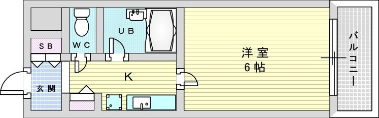 グランメゾンイマス塚本の物件間取画像