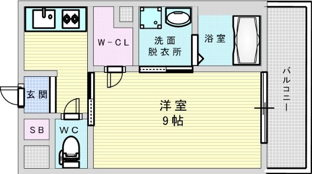 豊里セレニテの物件間取画像