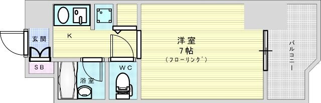 シンセリティ野中の物件間取画像