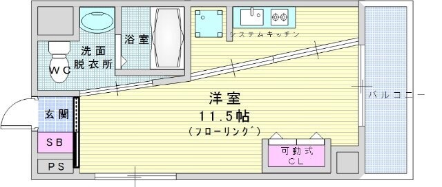 ポルトボヌールの物件間取画像