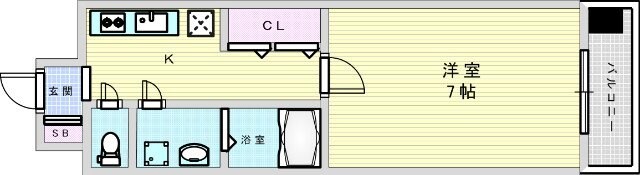 アドバンス新大阪5の物件間取画像