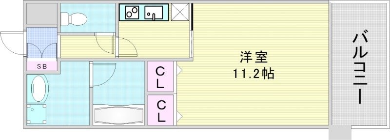 アーバネックス福島の物件間取画像