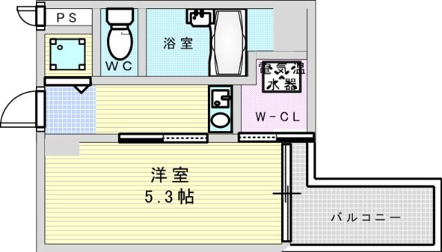 citylifeディナスティ新大阪の物件間取画像