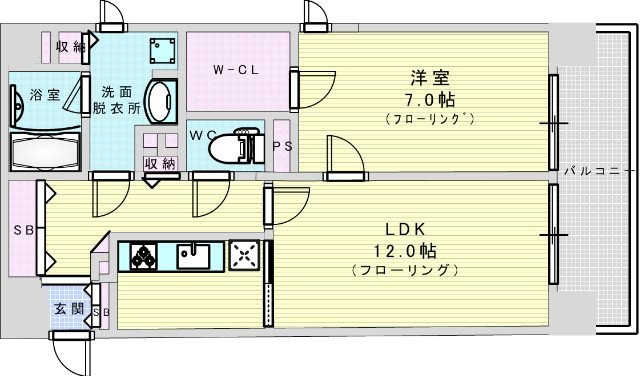 リーガル新大阪駅前の物件間取画像