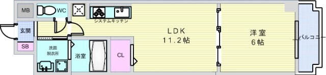 マルグリットの物件間取画像