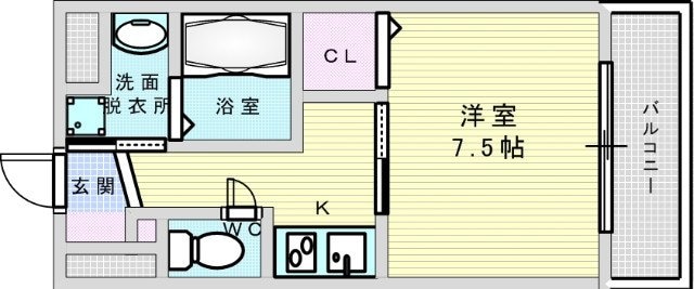 willDo新大阪の物件間取画像