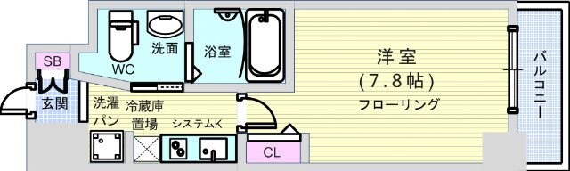 セレニテ本町グランデの物件間取画像