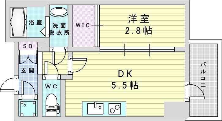 セレニテ新大阪グランデ　シュッドの物件間取画像