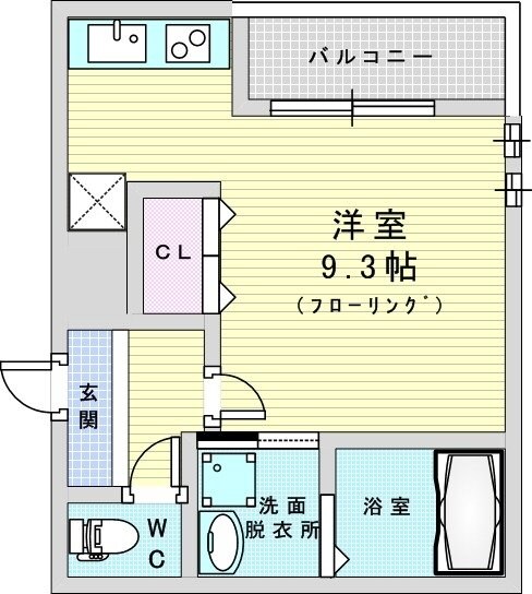 フジパレスＪＲ淡路駅東の物件間取画像