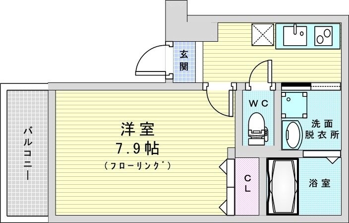 フジパレスＪＲ淡路駅東の物件間取画像