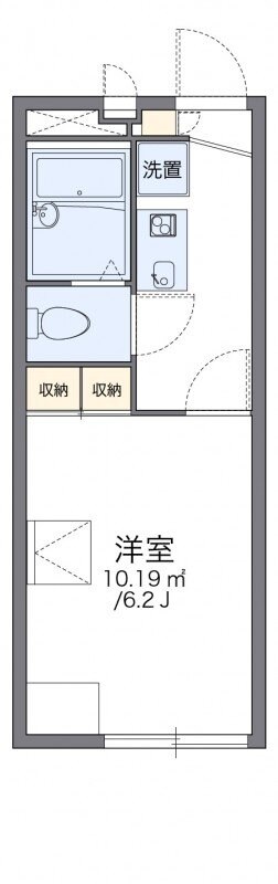 レオパレスＷＡＫＡＫＵＳＡの物件間取画像