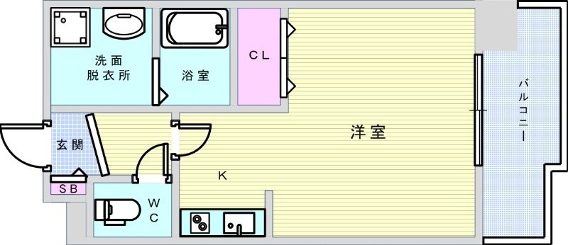 一風館の物件間取画像