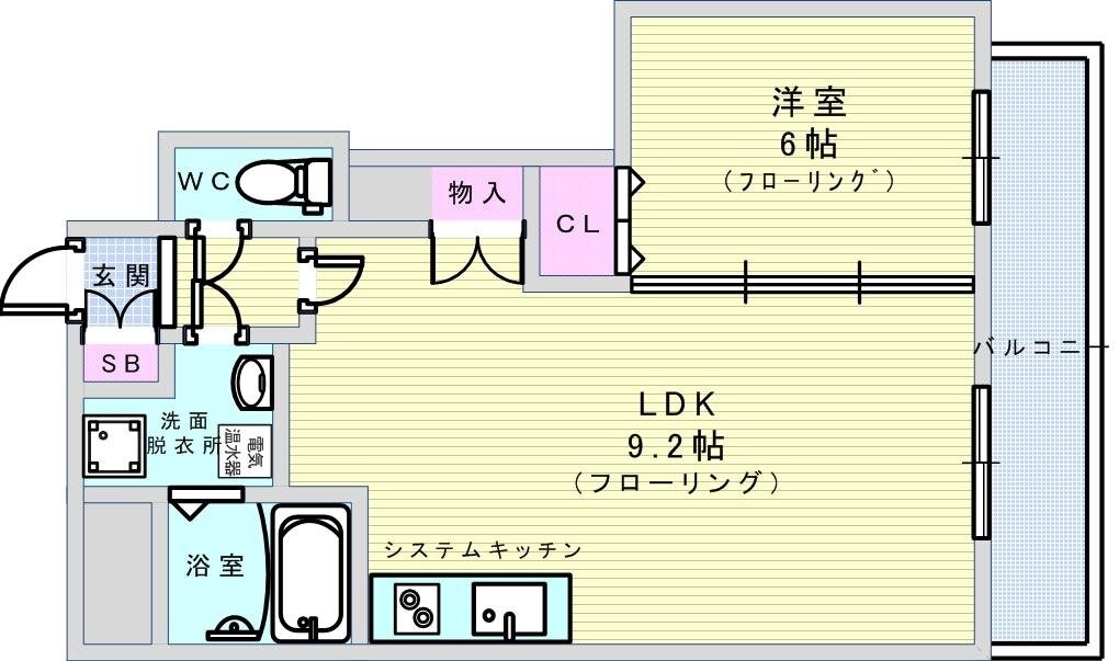 ロイヤルヒルⅡの物件間取画像