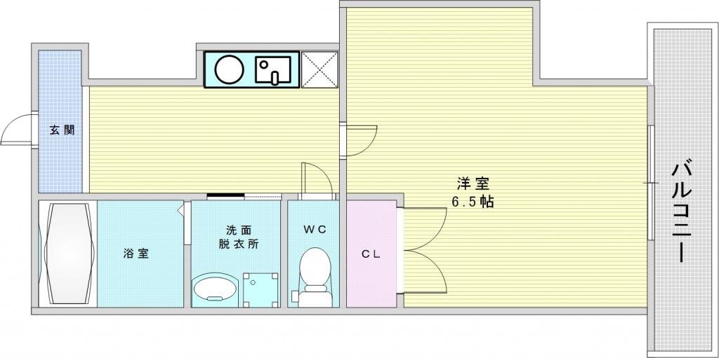 アリバ豊崎の物件間取画像