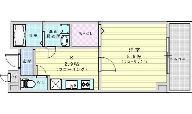 ジョイーレの物件間取画像