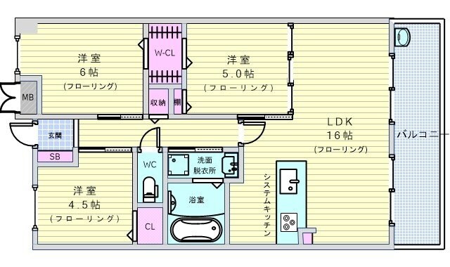 Green　Hills　和の物件間取画像