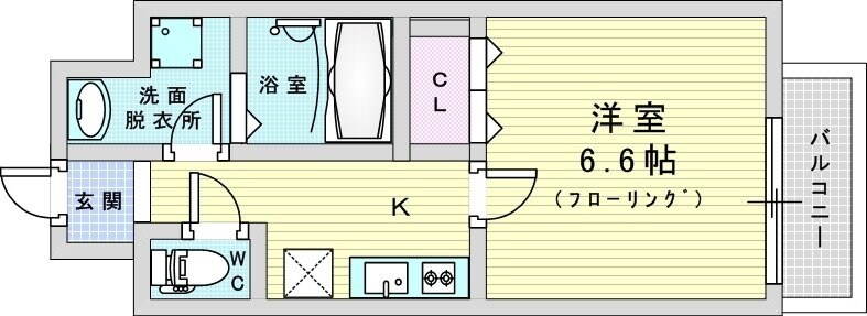 （仮称）岸部南一丁目新築マンションの物件間取画像