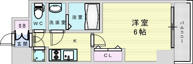 Dimus新大阪の物件間取画像