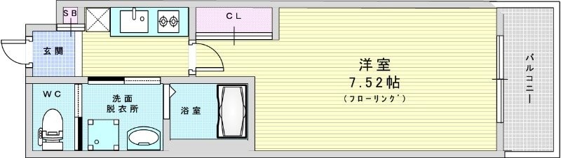 リアコート下新庄2の物件間取画像