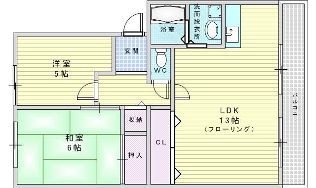 パティエールの物件間取画像