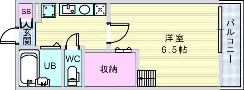 レジデンスローズの物件間取画像