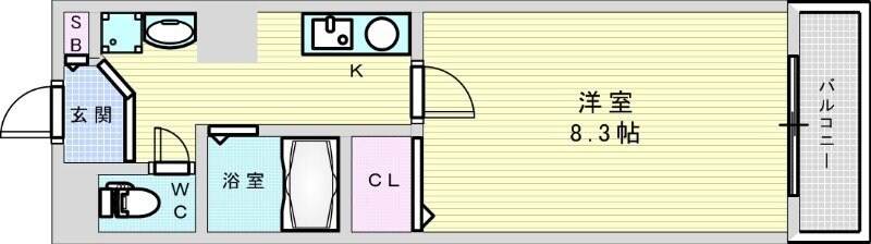 アンジェロ箕面の物件間取画像