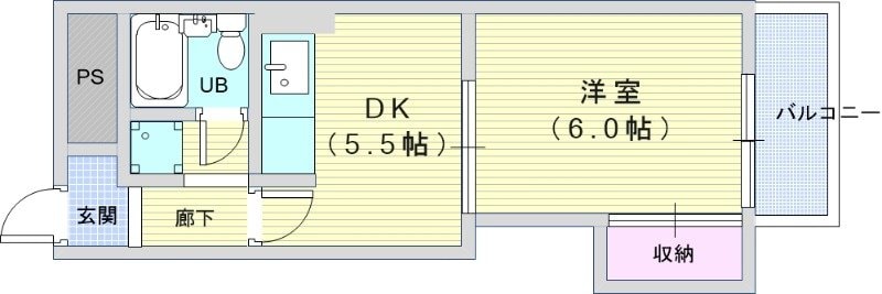 メゾンサプリームの物件間取画像