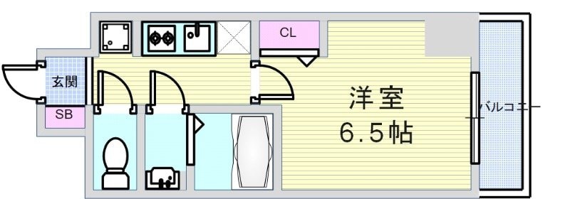 プレサンス福島吉野ミナージの物件間取画像