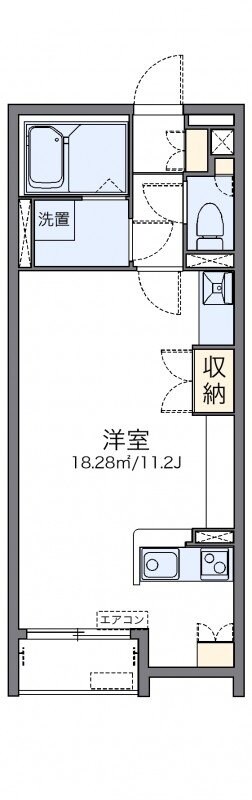 レオネクストコンフォート刀根山の物件間取画像