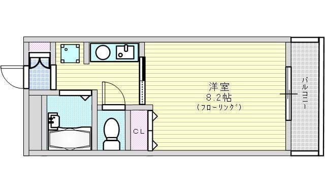 アーバンハイム大空の物件間取画像