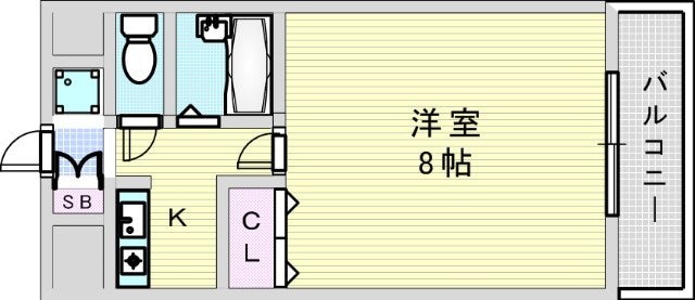 エクセレント上新12の物件間取画像