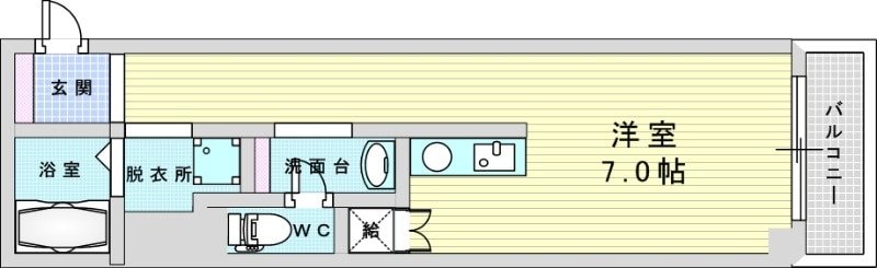 藤和シティコープ新大阪の物件間取画像