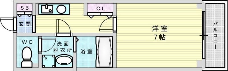 グランカーサ緑地公園の物件間取画像