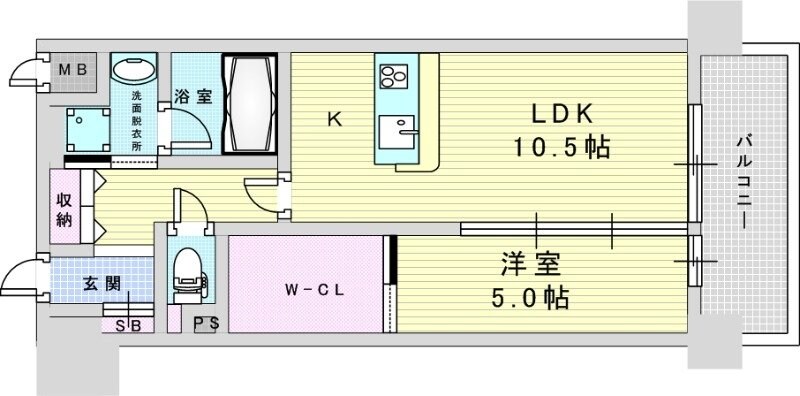 Fleurirの物件間取画像