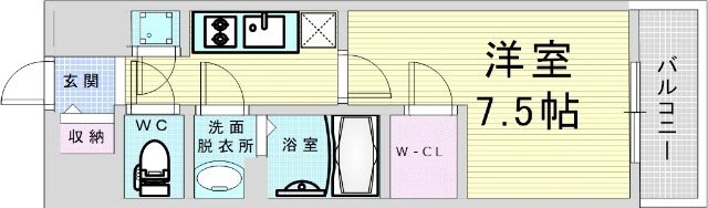 ファーストフィオーレ福島野田Ⅱの物件間取画像