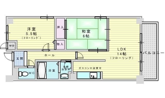 グランシャリオの物件間取画像