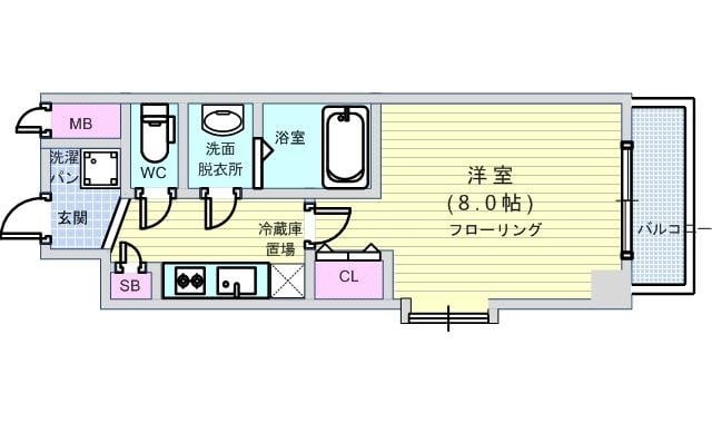 スプランディッドキャトルの物件間取画像