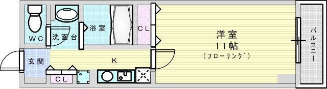 ユニコートの物件間取画像