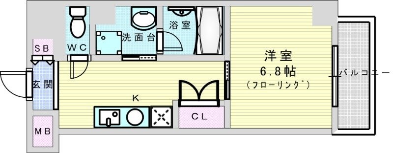 willDo塚本の物件間取画像