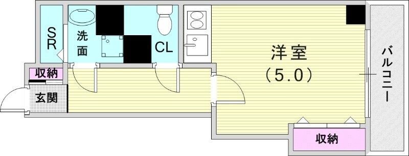 パレロイヤル三番館の物件間取画像