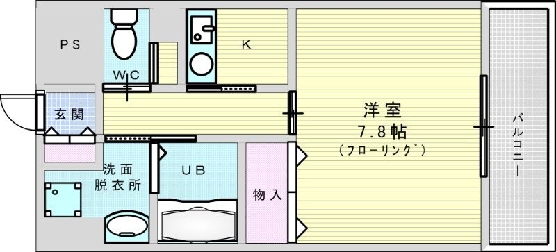 グラヴィールの物件間取画像