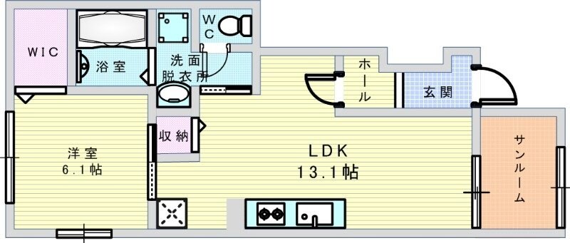 ジオウェストの物件間取画像