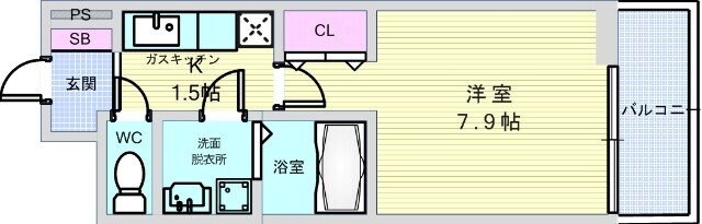 リジェール豊中の物件間取画像