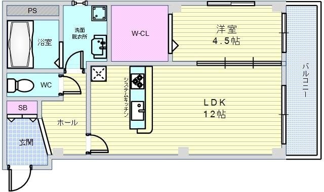 CoLaBo曽根駅前の物件間取画像