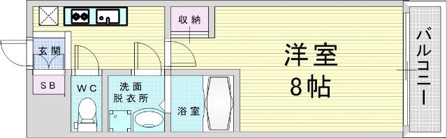 サムティ姫島LUMETOの物件間取画像