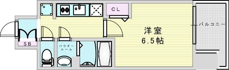 アドバンス大阪ヴェンティの物件間取画像