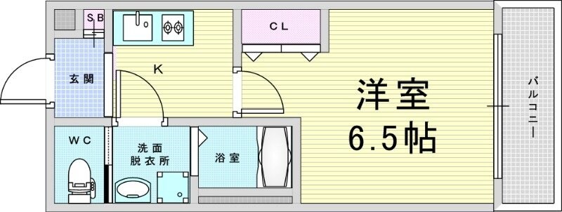 ラシャンス西中島南方の物件間取画像