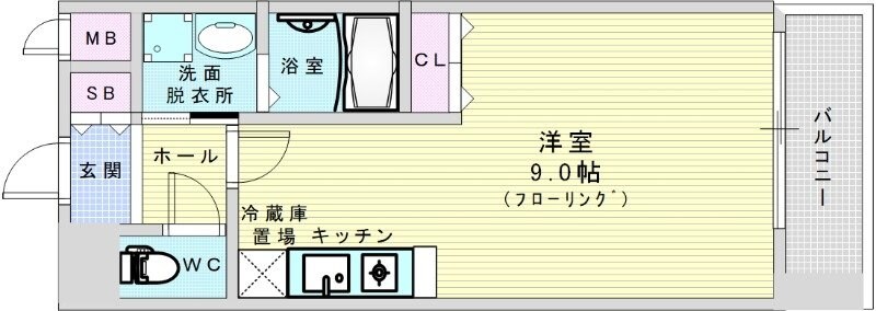 風雅の物件間取画像